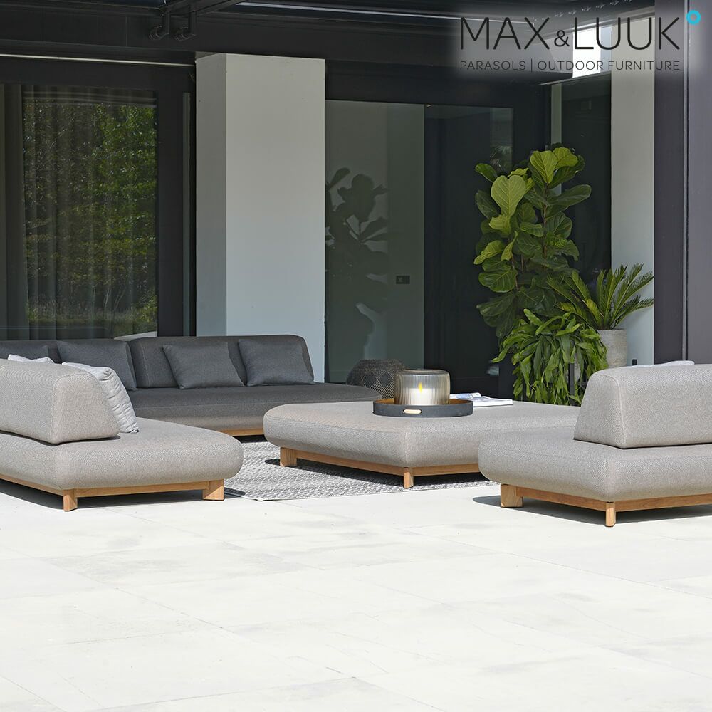  Großes Daybed Für Den Garten Aus Teakholz Von Max & Luuk - Liam Daybed