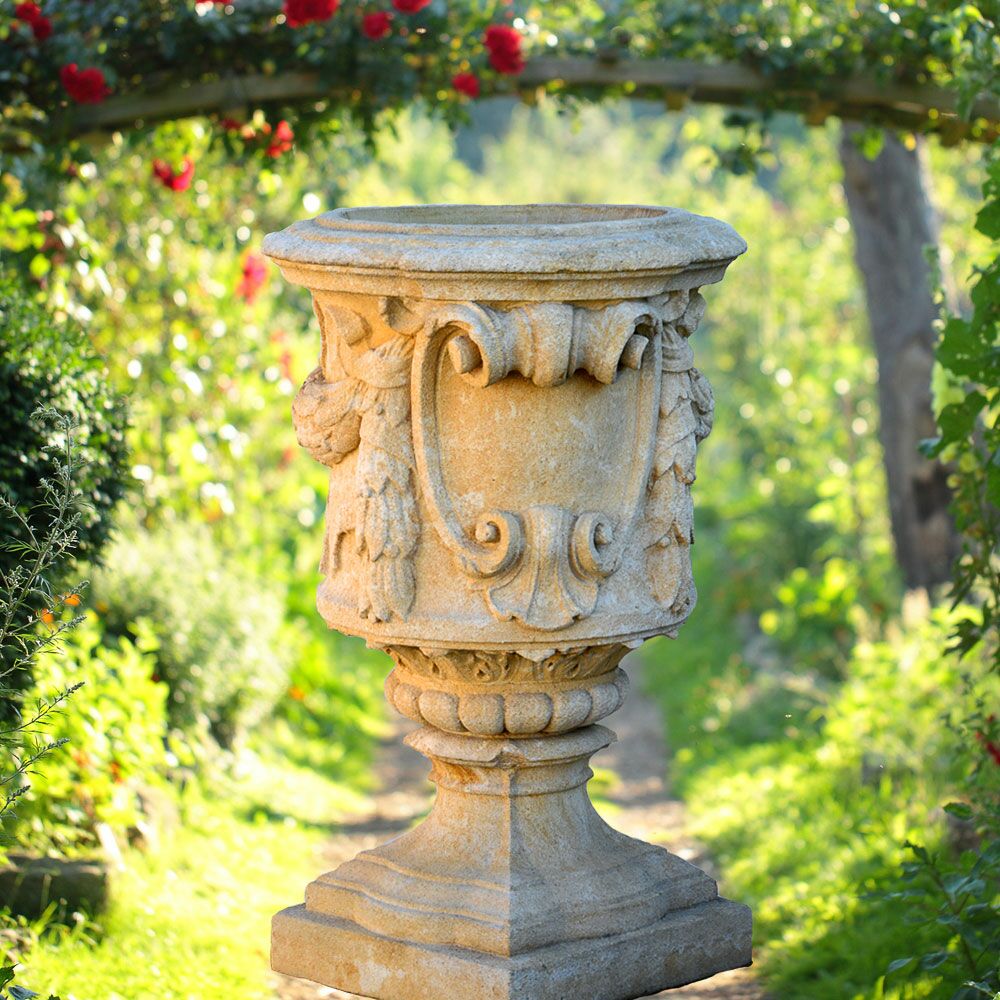  Großes Historisches Pflanzgefäß - Verona