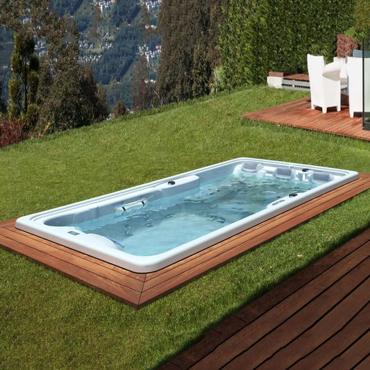  Großes Outdoor Swim Spa Mit Massagefunktion Für Zuhause - Husani