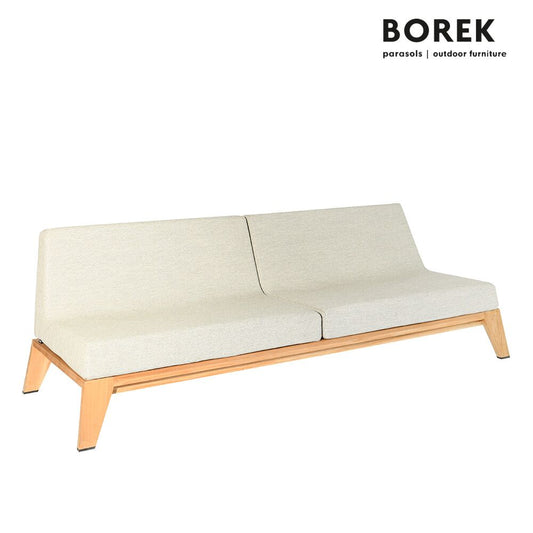  Großes Rollbares Borek Loungesofa Mit Kissen Für Garten Und Terrasse - Hybrid Loungesofa