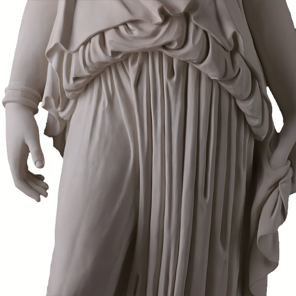  Historische Garten Skulptur Aus Steinguss - Caryatid