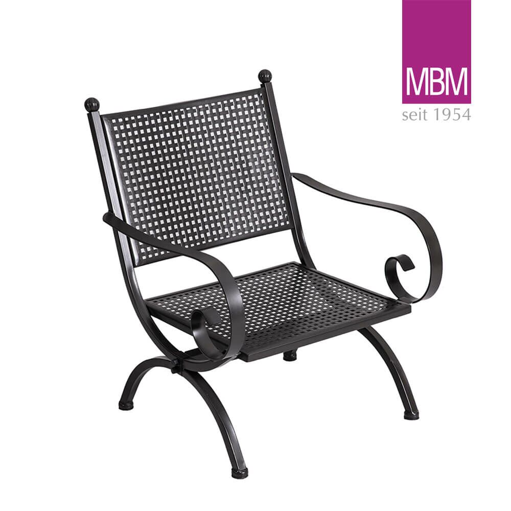  Hochwertiger Loungesessel Aus Schmiedeeisen Für Den Garten - MBM - Loungesessel Romeo Elegance