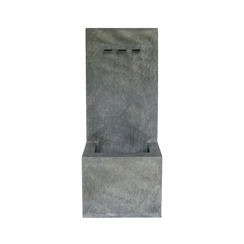  Hoher Wand Gartenbrunnen Mit 3 Ausläufen - Metall - Truwina