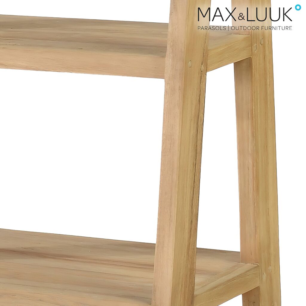  Hohes Regal Aus Teakholz Für Den Garten - Max&Luuk - Puck Regal