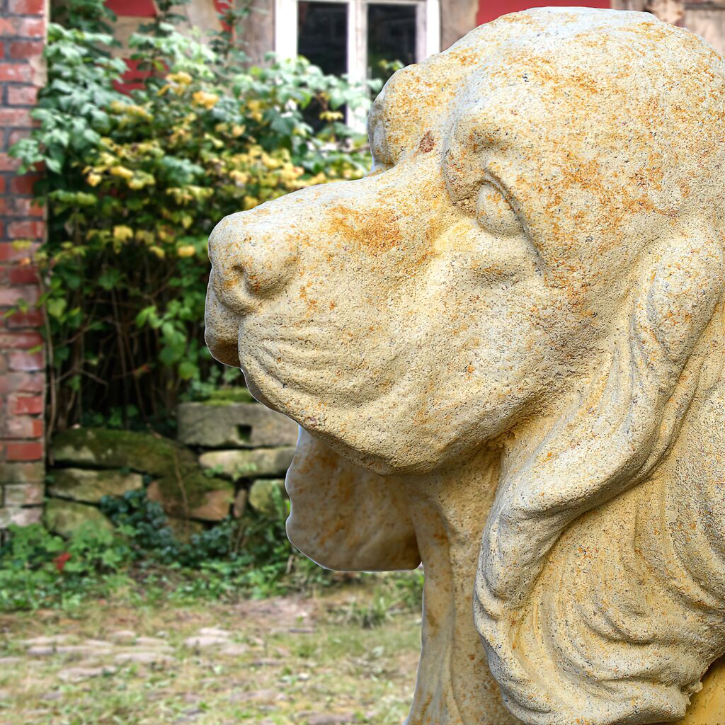  Hundefigur Für Den Garten - Oskar