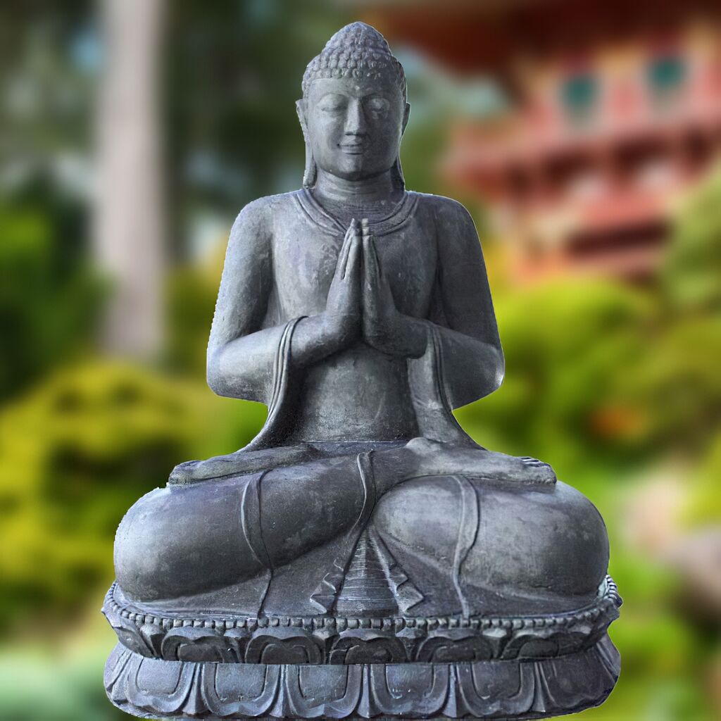  Indische Buddha Garten-Skulptur Aus Steinugss - Revata