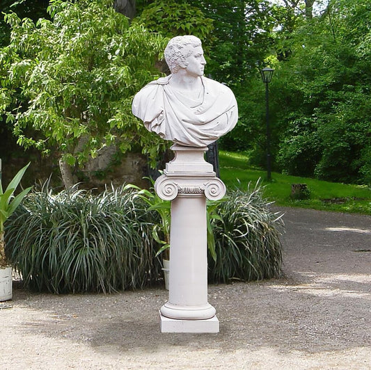  Ionische Garten Säule Aus Stein - Burtonia