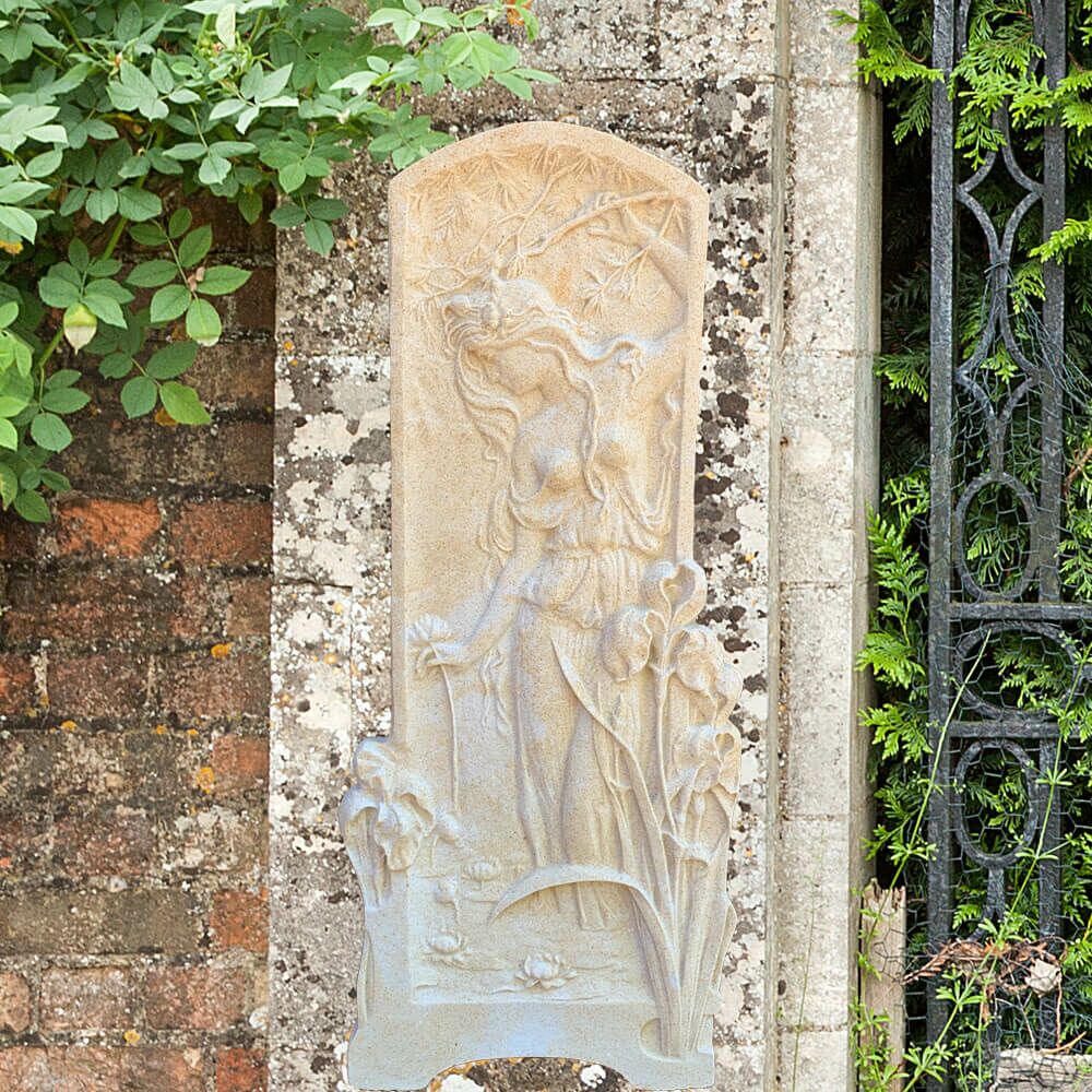  Jugendstil Wandrelief Mit Frau - Julie