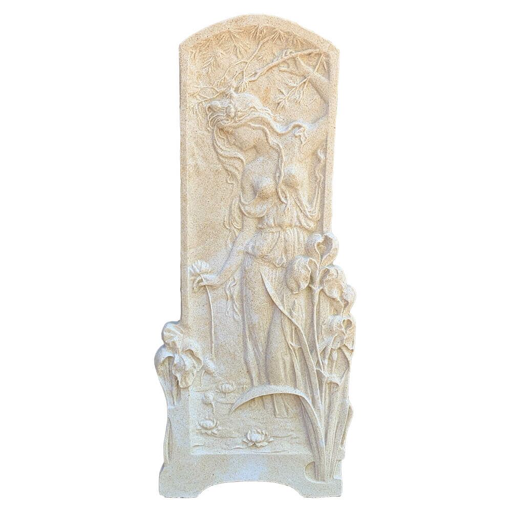  Jugendstil Wandrelief Mit Frau - Julie
