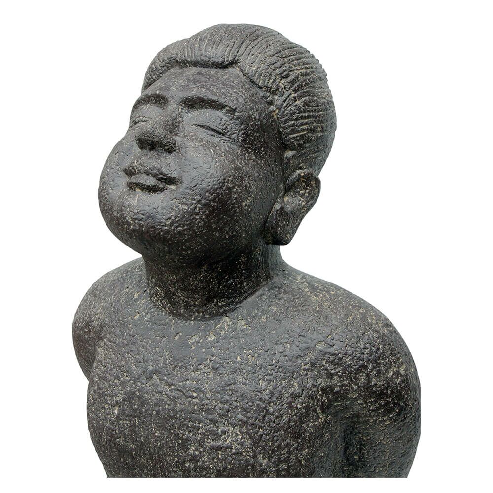  Jungen Skulptur Aus Steinguss Nach Koreanischem Vorbild - Agori