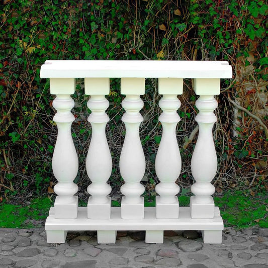  Kegelförmige Steinguss Balustrade Für Balkon- & Terrassen Geländer - Tecna