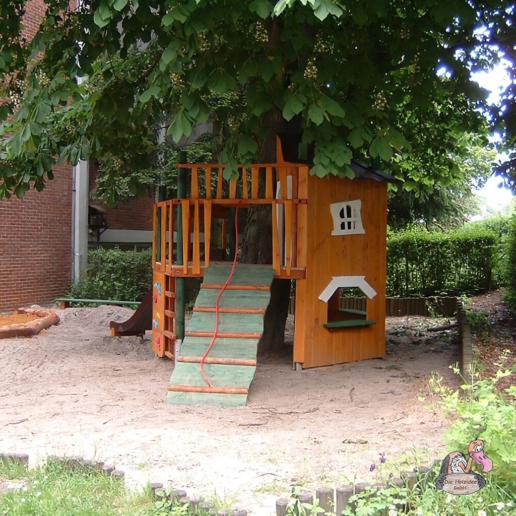  Kinder Baumhaus Zum Klettern Für Den Outdoor Spielplatz Oder Zuhause - Baumhaus Professor Tibatong