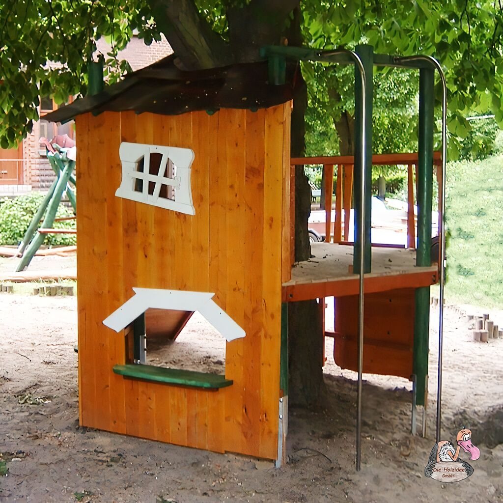  Kinder Baumhaus Zum Klettern Für Den Outdoor Spielplatz Oder Zuhause - Baumhaus Professor Tibatong