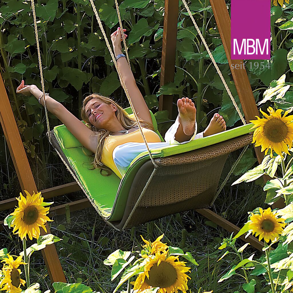  Kissen Auflage Für Schaukelliege Heaven Swing Von MBM - Liegenkissen Einzelliege Heaven Swing