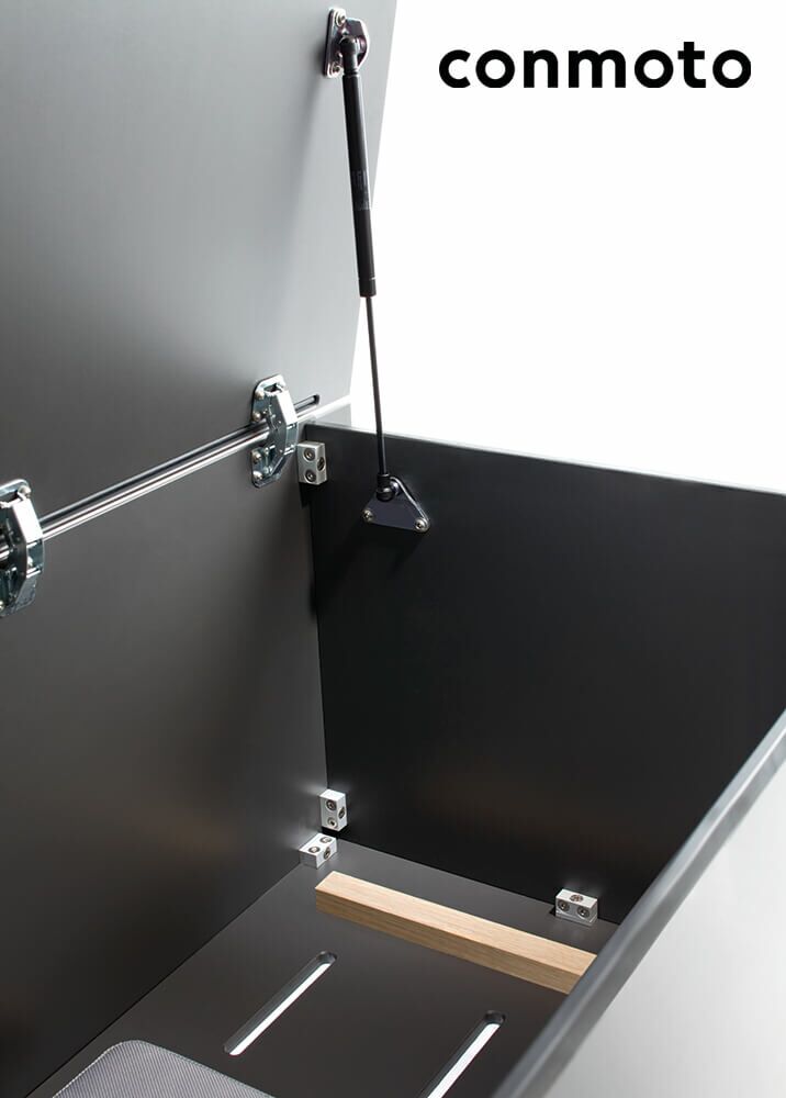  Kissentruhe Aus HPL - Bis 205 Cm Lange Auflagen - El Pecho