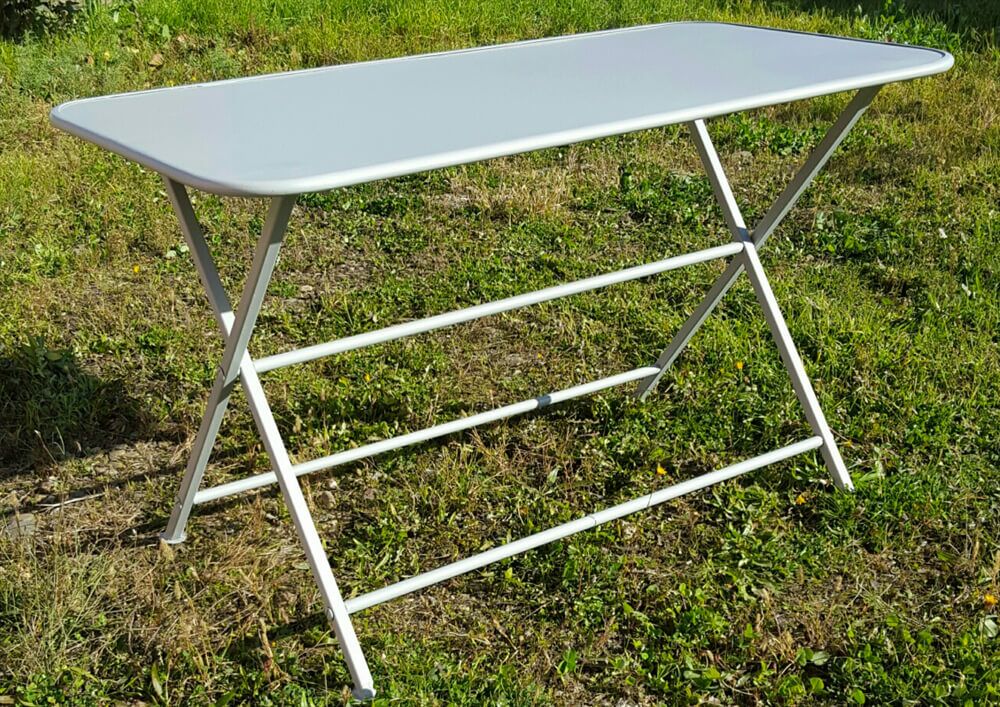 Klappbarer Gartentisch Wetterfest Aus Gusseisen - Youna