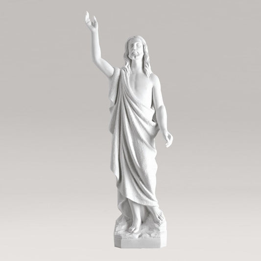  Klassische Gartenfigur Jesus Aus Marmorguss - Jesus Spiritus
