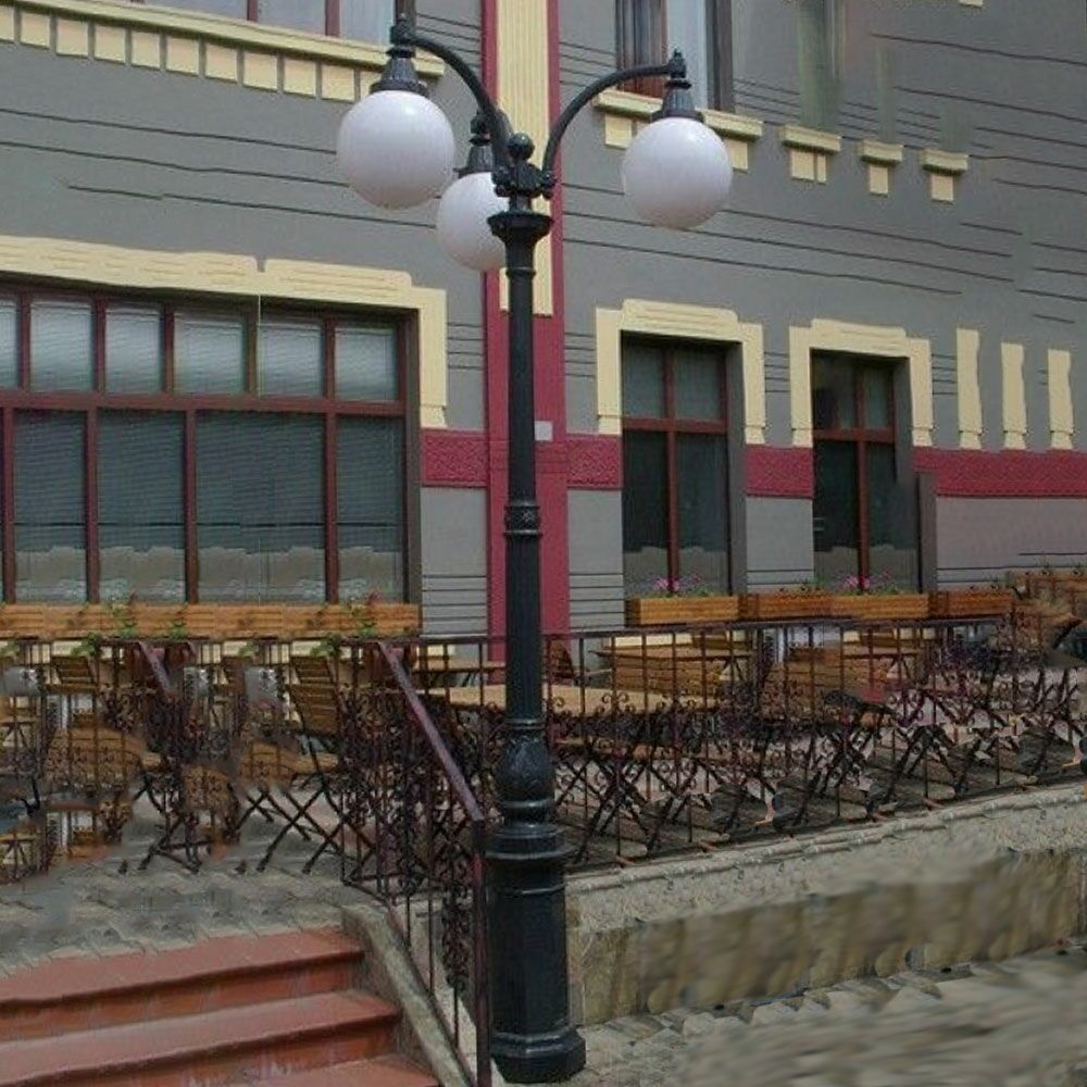  Klassische Parklampe Aus Gusseisen Für Kommunen - Tiaamii