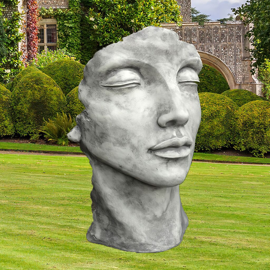  Klassische Stein Büste Für Draußen - Frau - Sculptura Feminam