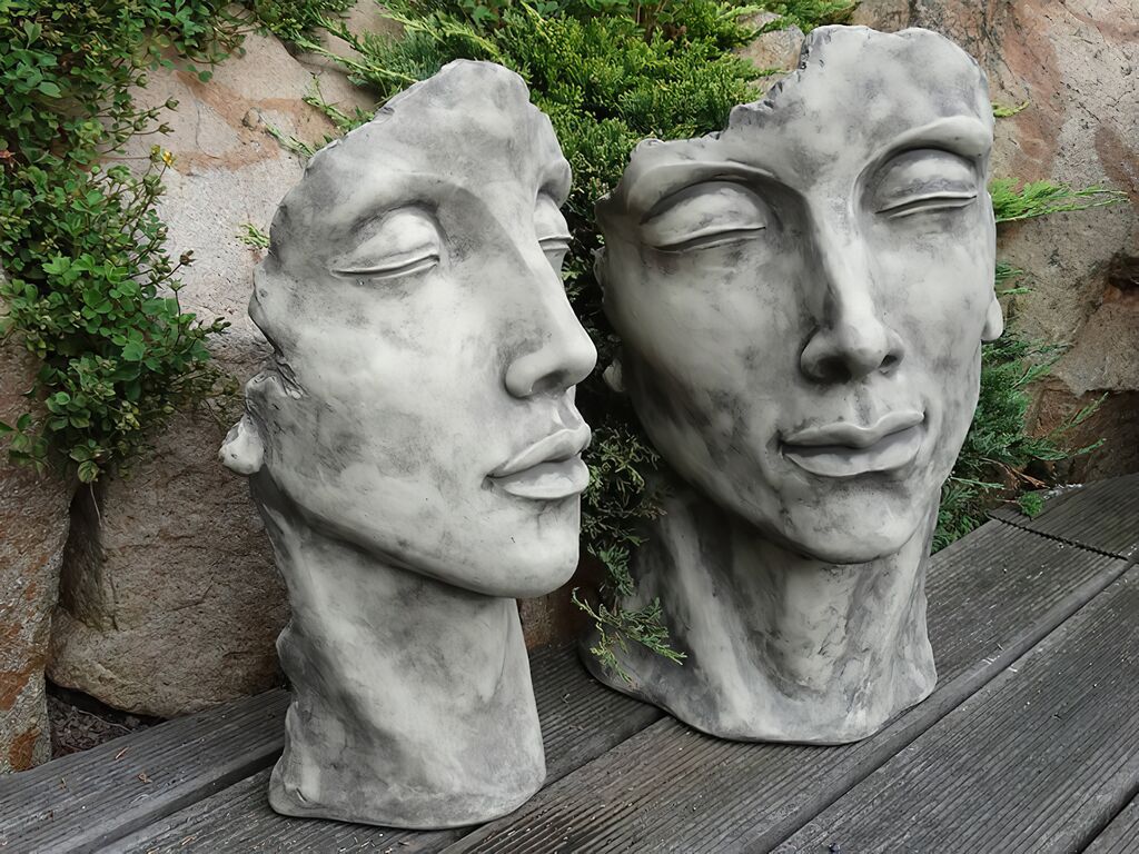  Klassische Stein Büste Für Draußen - Mann - Sculptura Masculum