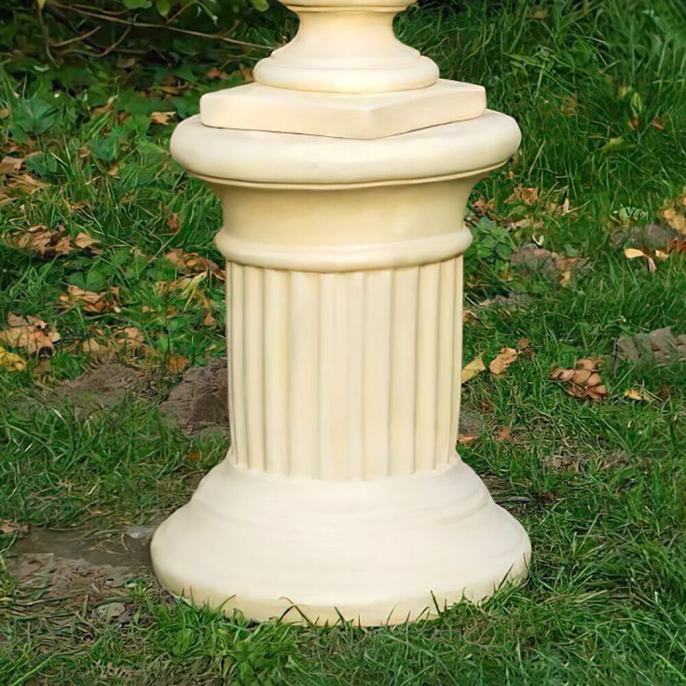  Klassische Steinguss Säule Für Den Garten - Rund - Neilos