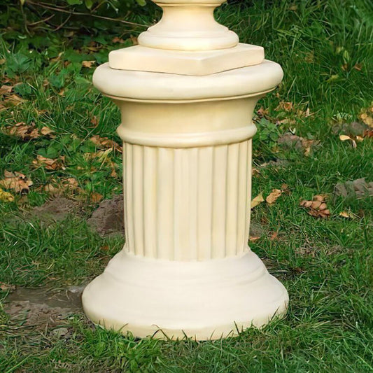  Klassische Steinguss Säule Für Den Garten - Rund - Neilos