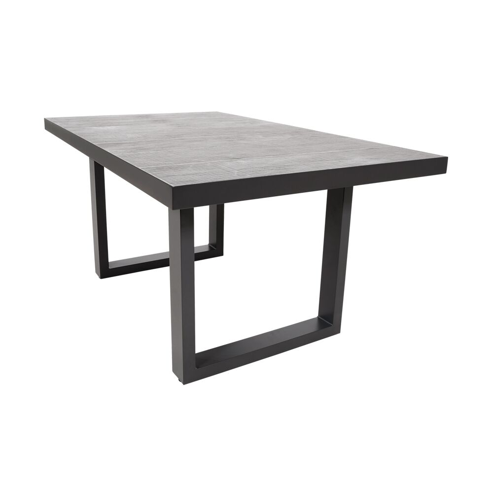  Klassischer 140cm Garten Esstisch Aus Aluminium Und Keramikplatten - Grimani