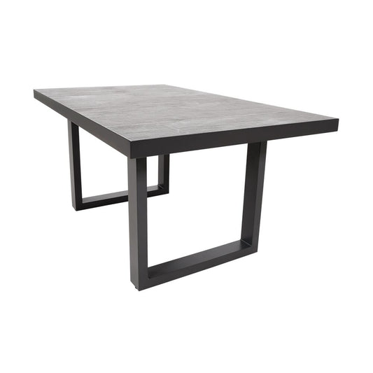  Klassischer 140cm Garten Esstisch Aus Aluminium Und Keramikplatten - Grimani