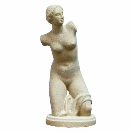  Klassischer Akt-Frauentorso Gartenstatue Auf Sockel Aus Steinguss - Tefiti