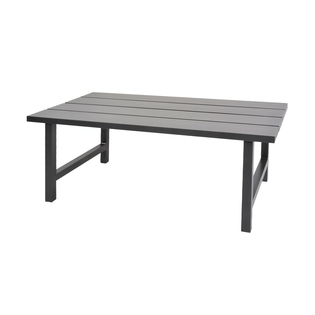  Klassischer Garten Loungetisch Aus Aluminium In Anthrazit - Verino