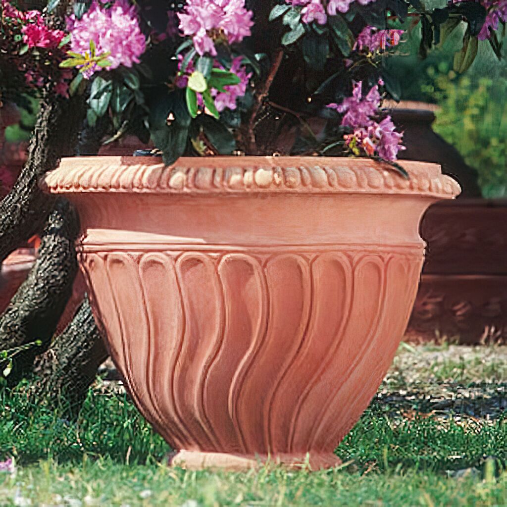  Klassischer Pflanztopf Aus Robuster Terracotta - Diagio