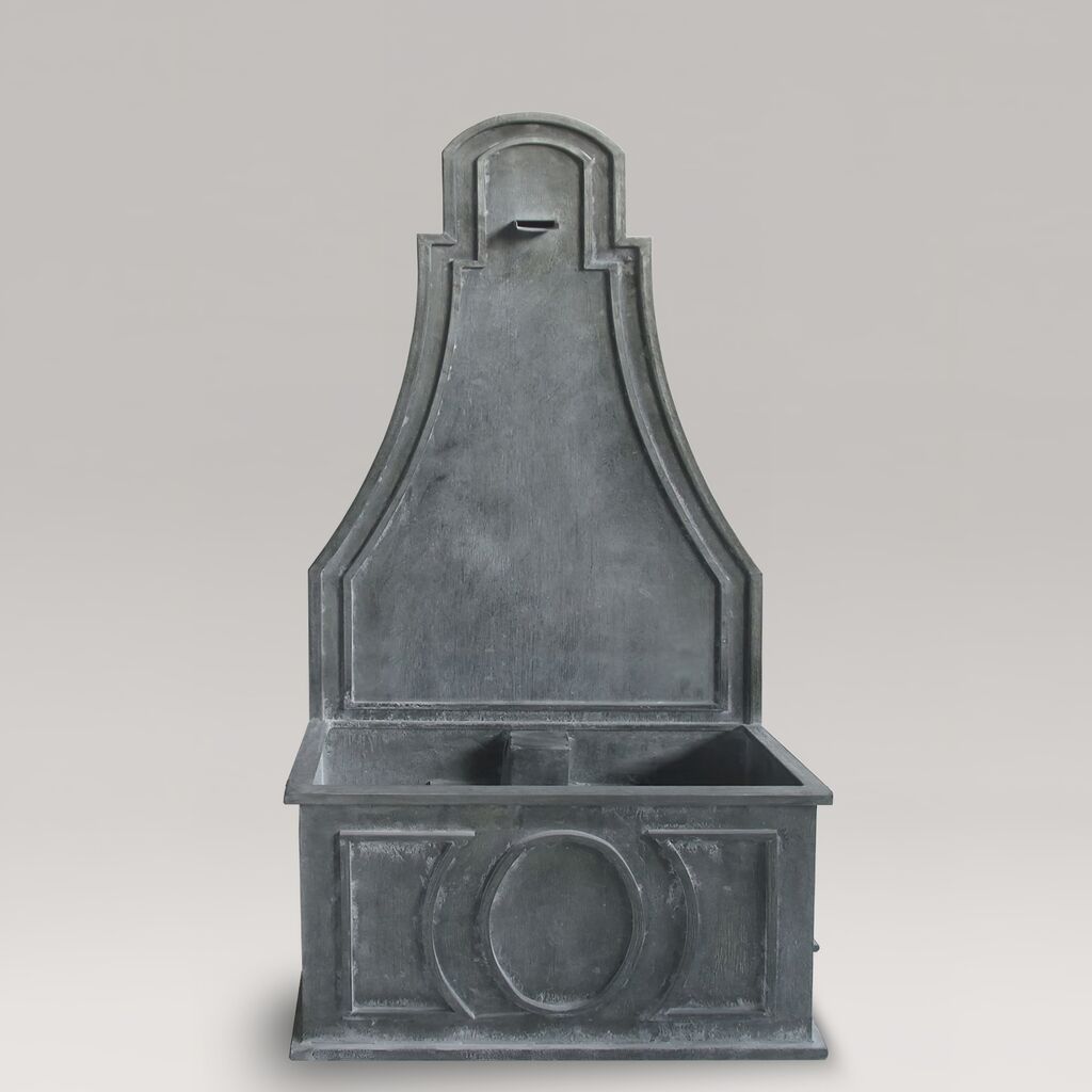  Klassischer Zink Wandbrunnen - Fontana