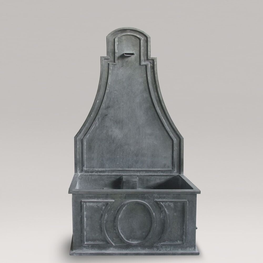  Klassischer Zink Wandbrunnen - Fontana