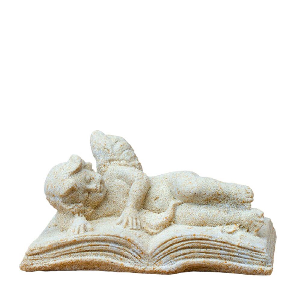  Kleine Deko Steinfigur Mit Schlafendem Engel - Mamiko