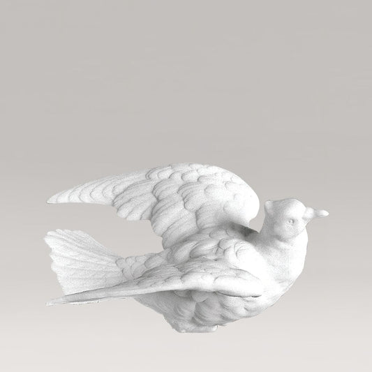  Kleine Klassische Vogelstatue Aus Marmorguss - Linus