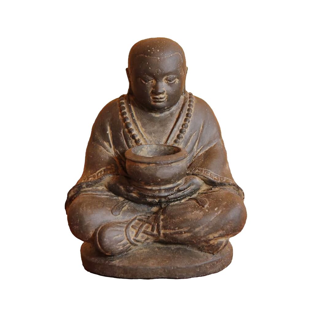  Kleine Sitzende Deko Buddha Figur Für Innen - Dawa