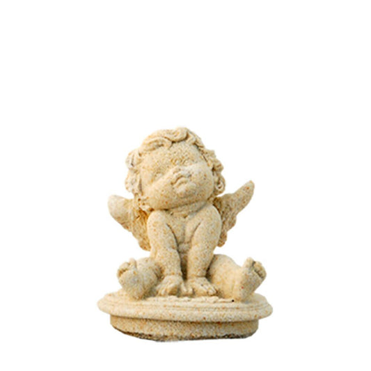  Kleine Steinfigur Mit Engel Motiv - Zuzu