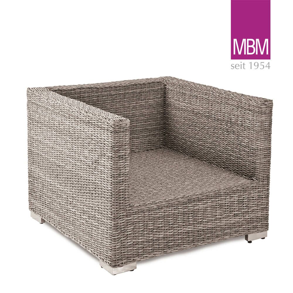  Komfortabler Geflochtener Loungesessel Von MBM - Loungesessel Bellini