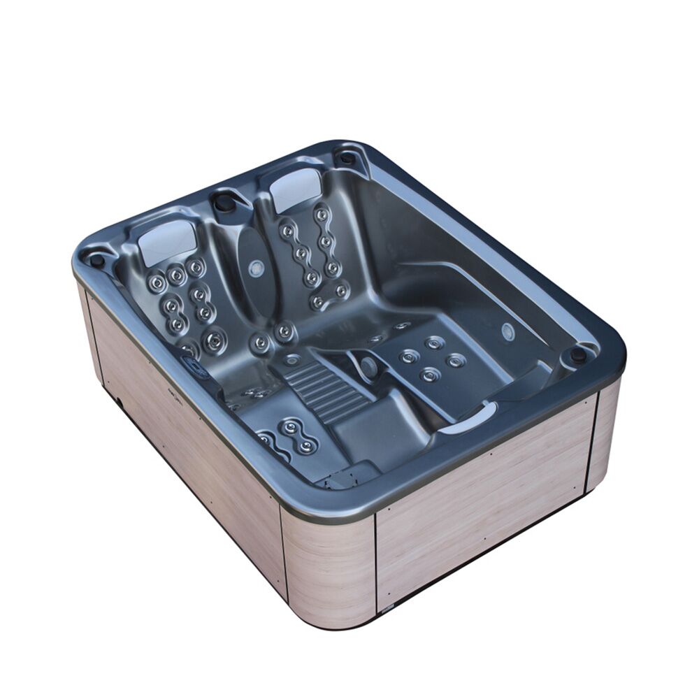  Komfortabler In & Outdoor Whirlpool Für Paare Aus Metall - Aziba