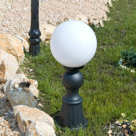  Kugel-Pollerleuchte Aus Gusseisen Zur Stadt- Und Gartendekoration - Yrsa