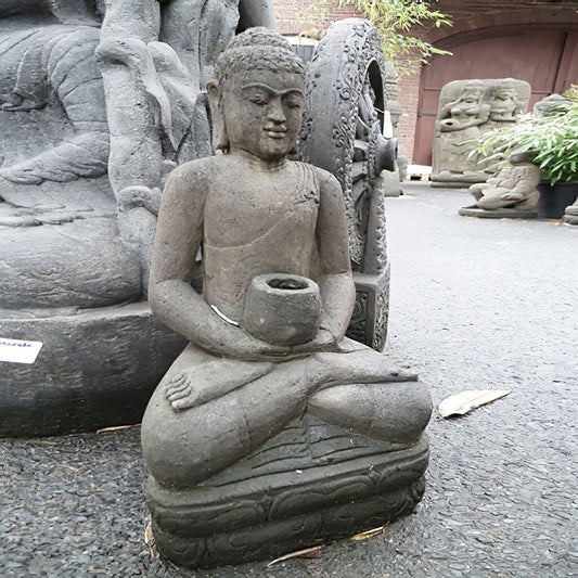  Kunstvolle Buddha Steinfigur Für Den Garten