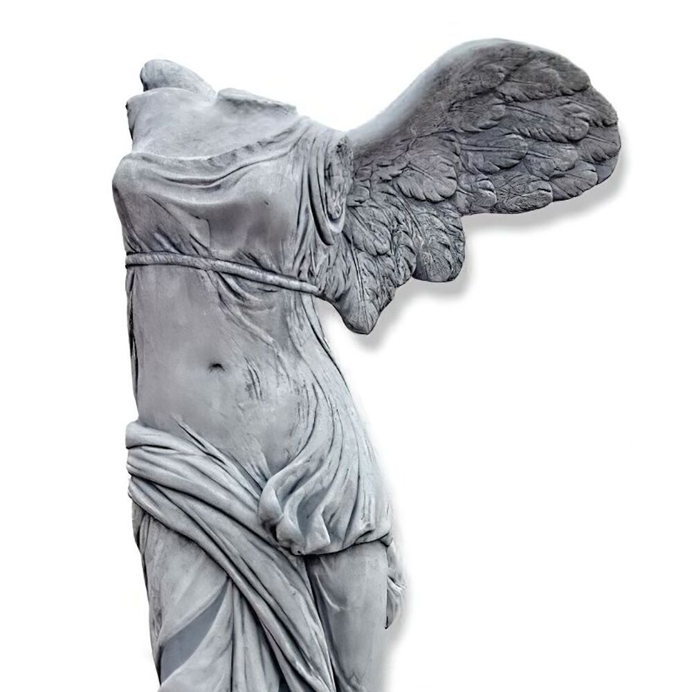  Kunstvoller Torso Für Den Garten - Engel Aus Steinguss - Rossana