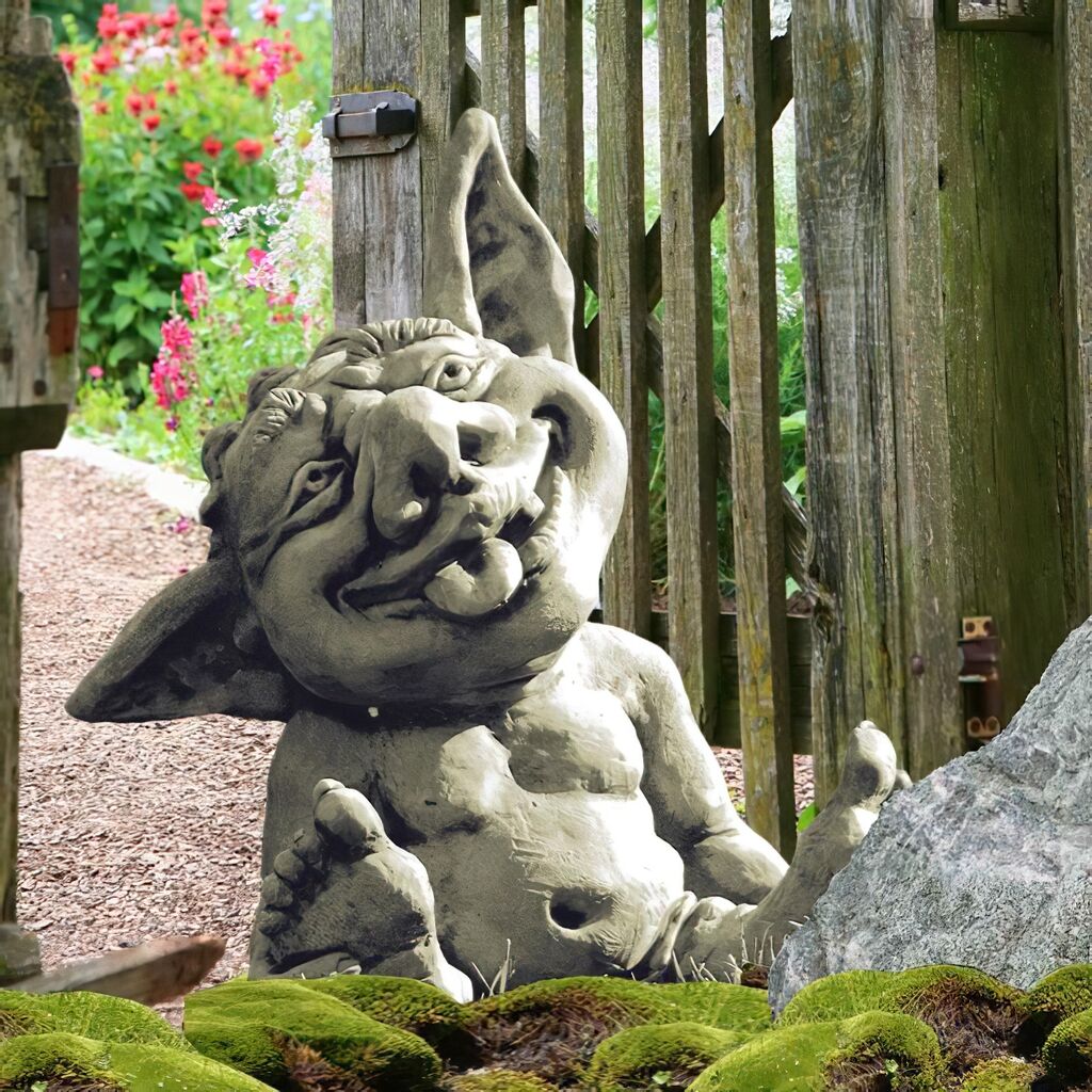  Lachende Garten Wichtel Skulptur - Frieso