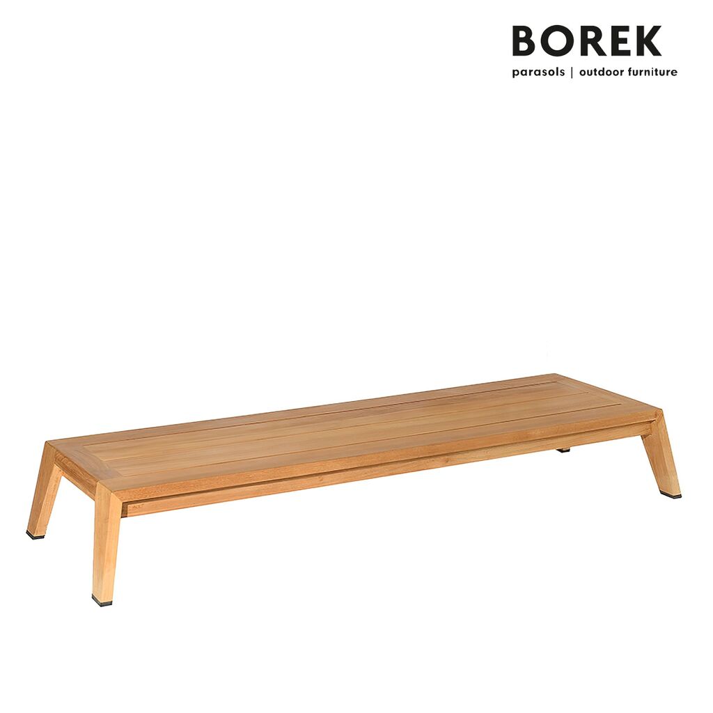  Langer Garten Loungetisch Aus Teakholz Von Borek - Hybrid Kaffeetisch