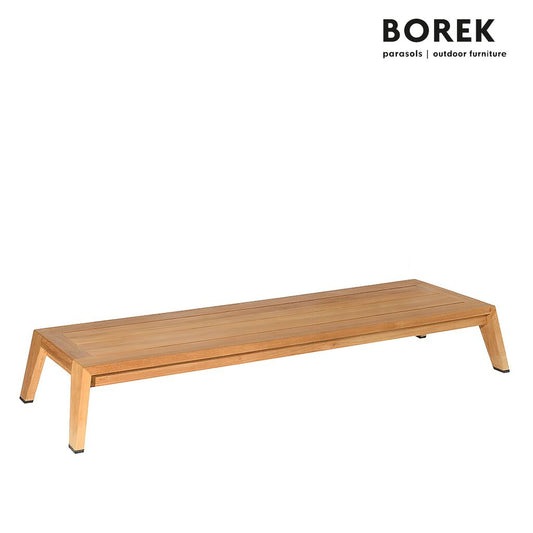  Langer Garten Loungetisch Aus Teakholz Von Borek - Hybrid Kaffeetisch