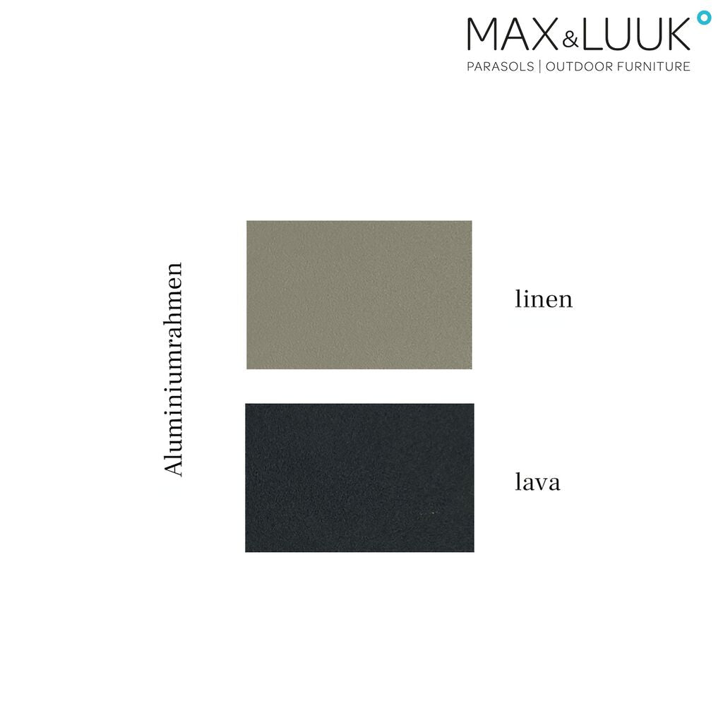  Langer Outdoor Esstisch Mit Platte Aus Teakholz Und Rahmen Aus Aluminium - Max & Luuk - Arda Esstisch