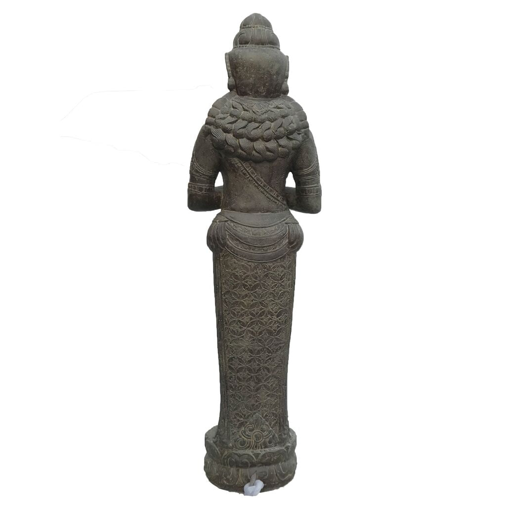  Lebensgroße Dewi Sri Wasserspiel Skulptur Aus Steinguss - Kloe