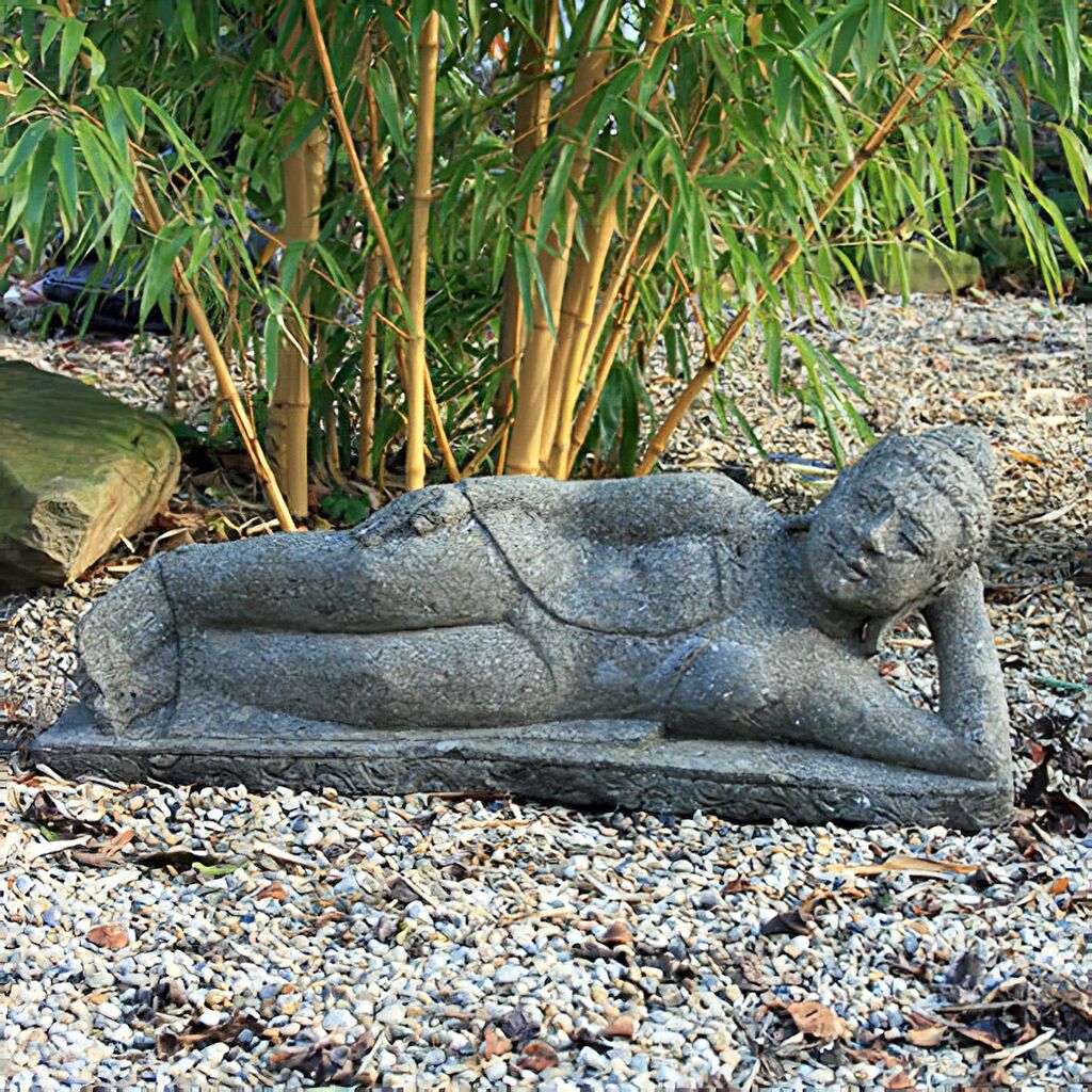 Liegender Thai Budda Namatra Aus Naturstein - Namrata