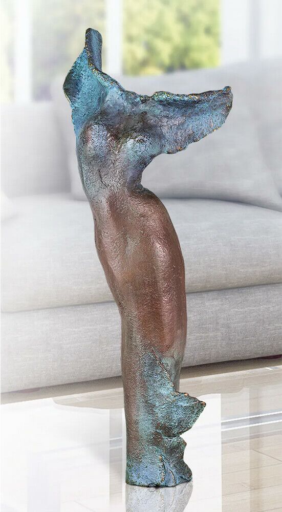 Limitierte Engelsfigur Von Samothrake Aus Bronze - Nike