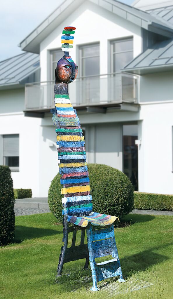  Limitierte Gartenstuhl Künstleredition Aus Bronze - Stuhl